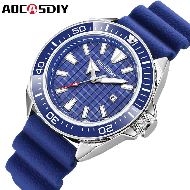 Casual Men Watch High Quality Watch for Men Luxury Waterproof Luminous Chronograph Man Wristwatch Quartz Men'S Watches