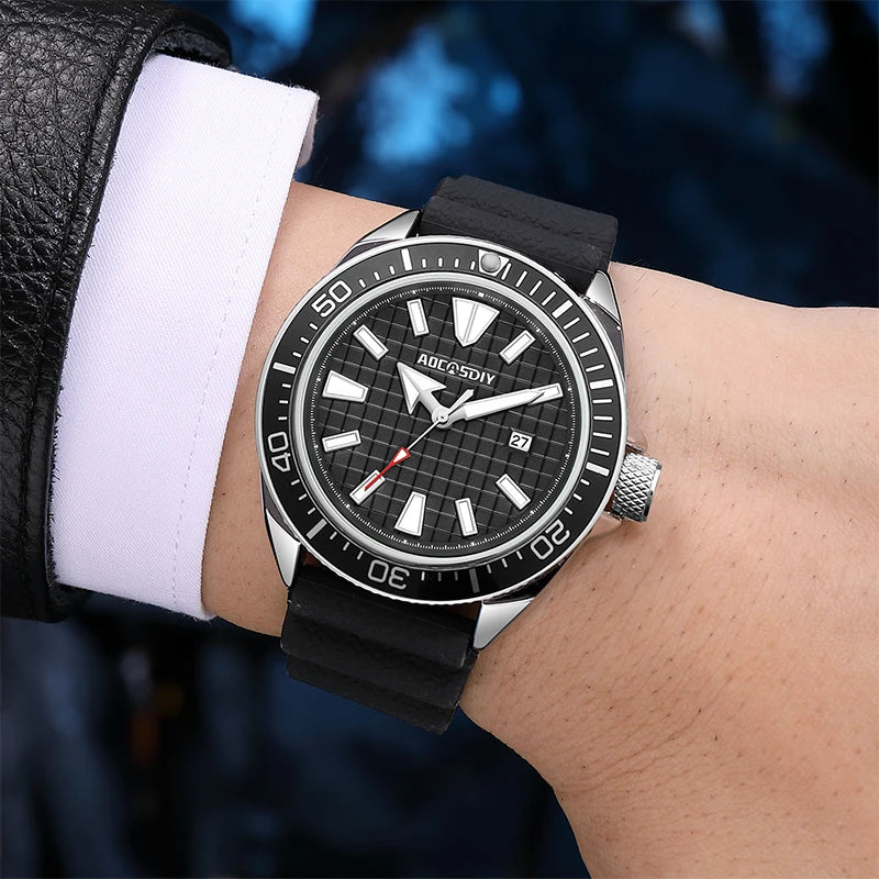 Casual Men Watch High Quality Watch for Men Luxury Waterproof Luminous Chronograph Man Wristwatch Quartz Men'S Watches