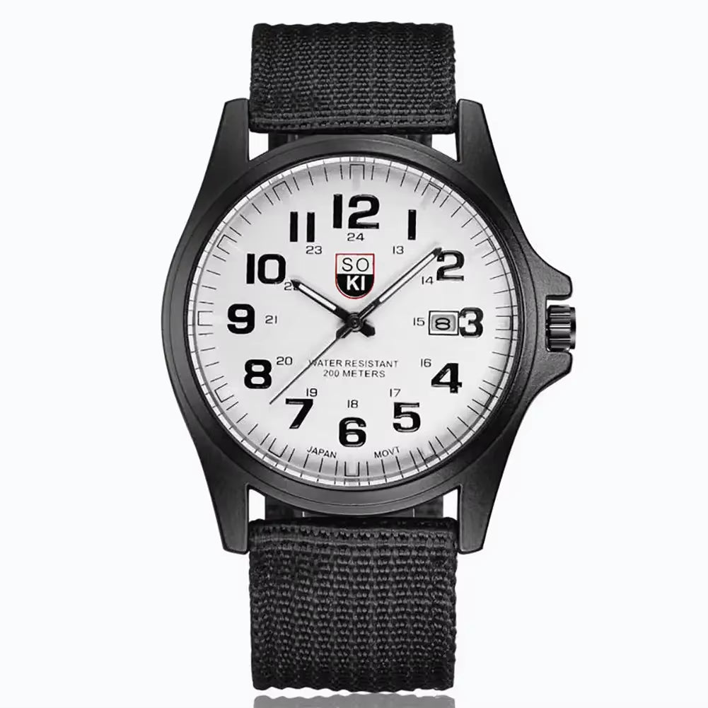 Nylon Band Men Watch Wrist Watch Quartz Men Sports Watches